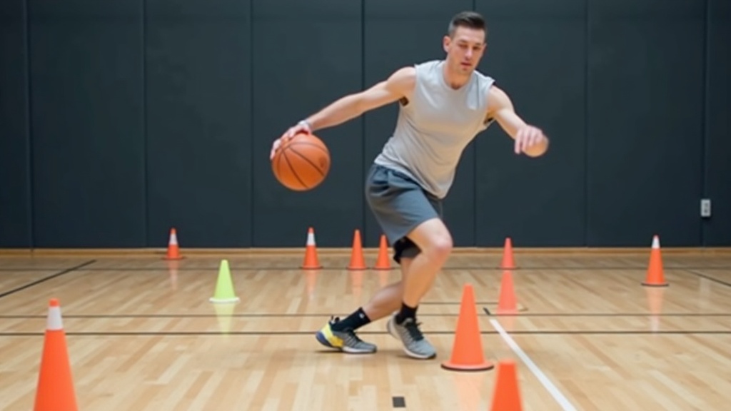 10 ejercicios de bote para mejorar el manejo de balón en baloncesto