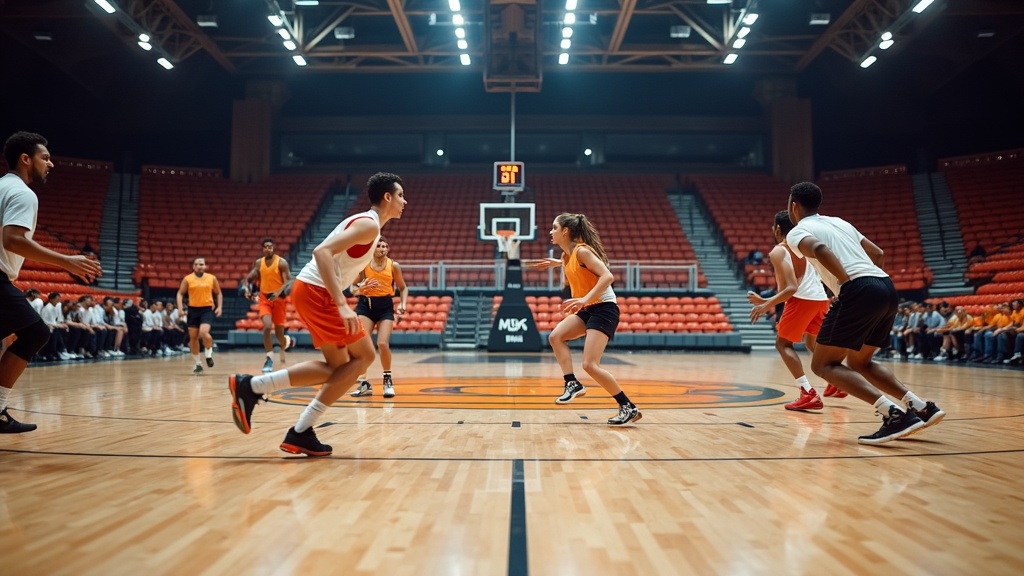 Ruedas contra cero en baloncesto para trabajar conceptos ofensivos