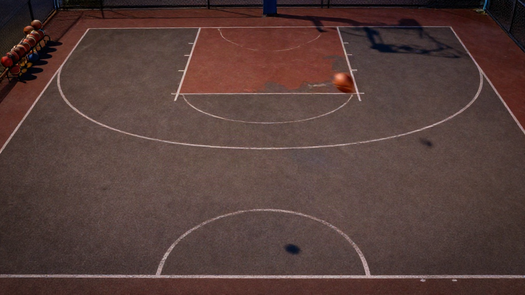 ¿Puedo copiar el reparto de tiros de la NBA en una cancha FIBA?