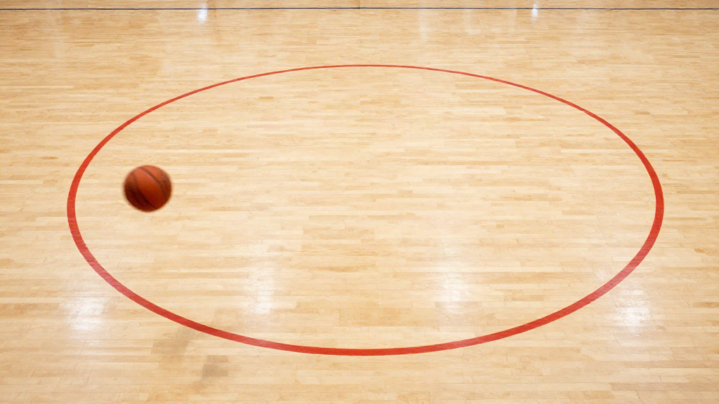 Espacios de la cancha de baloncesto en inglés
