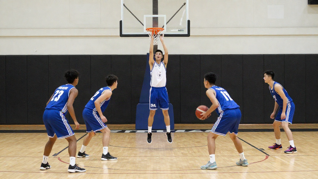 Jugadores de baloncesto en inglés. Tipos y funciones.
